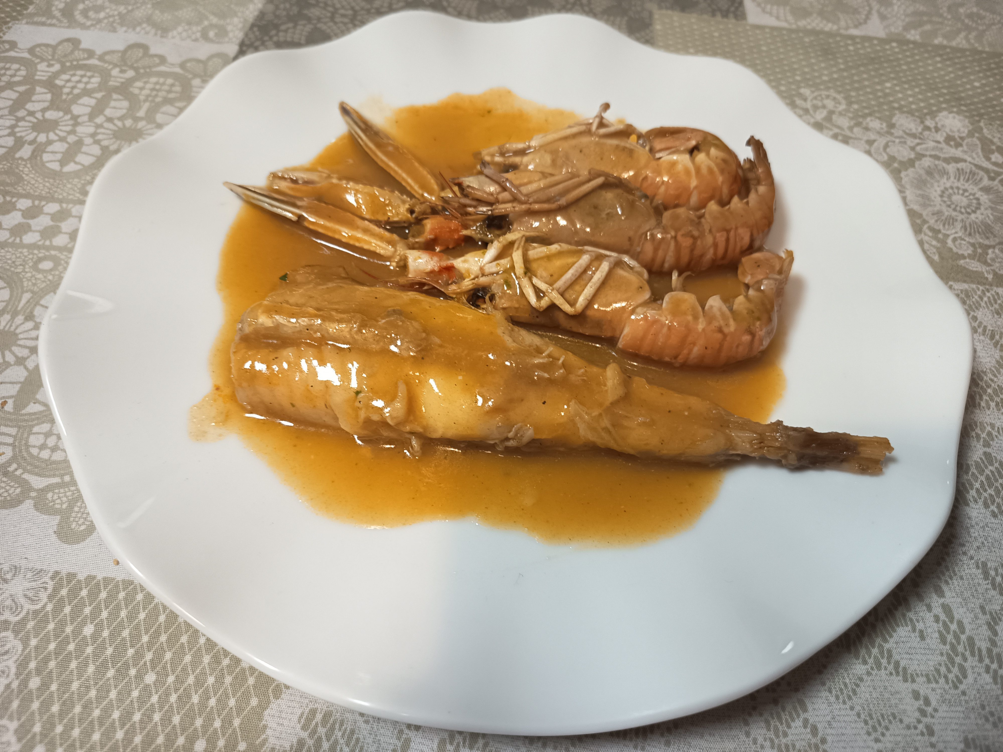 COLITA DE RAPE CON CIGALAS
